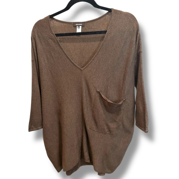 Kerisma Chocolate Knit Top - Picture 1 of 4